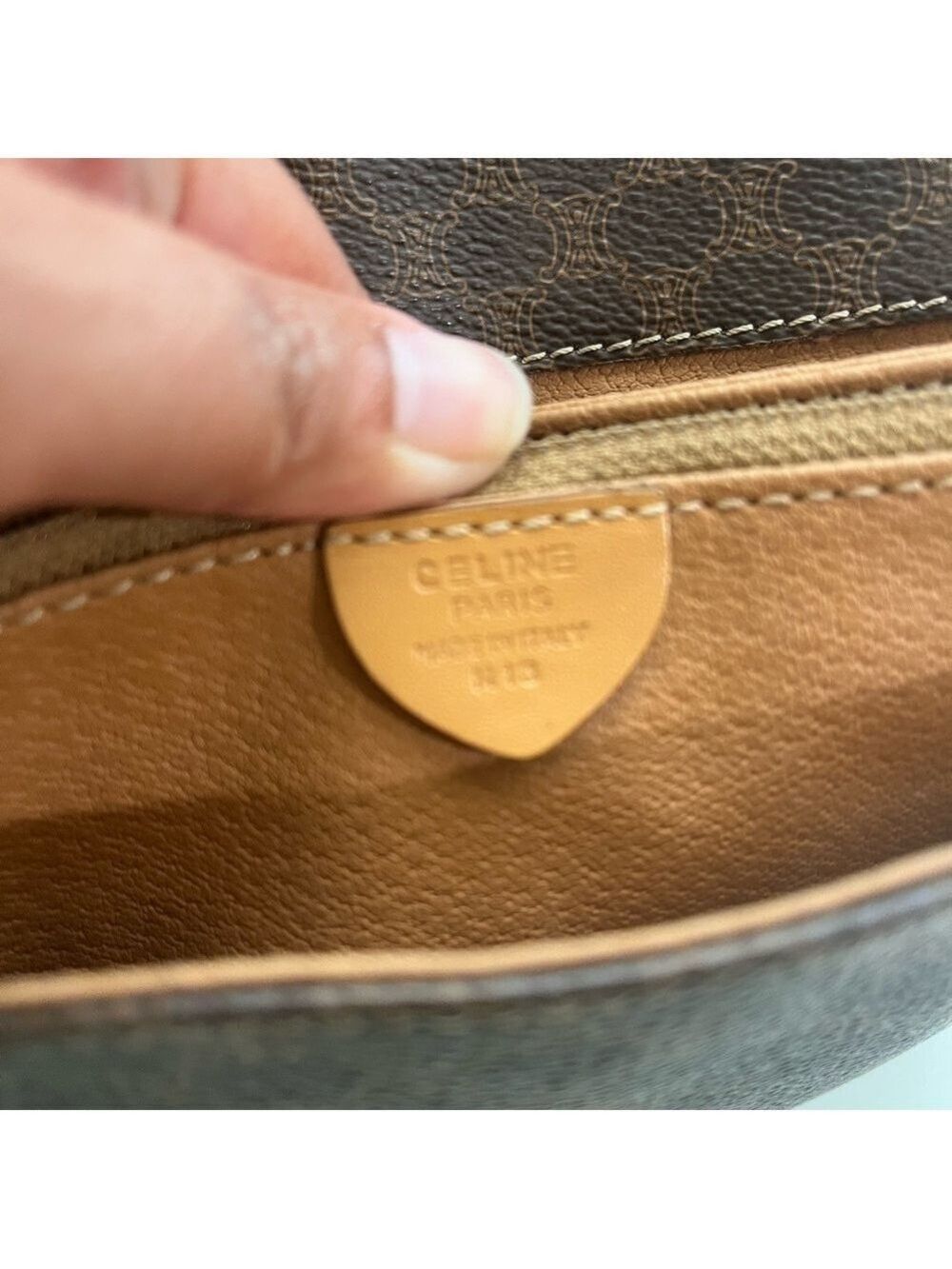 CELINE MACADAM SLING BAG - Picture 12 of 16